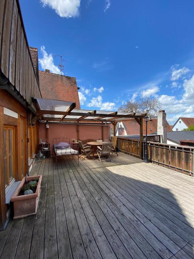 Apartamento Cafe Einzigartig Rothenburg ob der Tauber Exterior foto