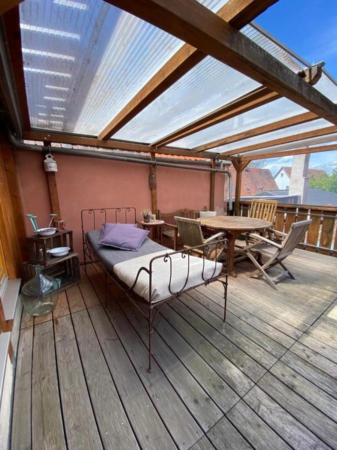 Apartamento Cafe Einzigartig Rothenburg ob der Tauber Exterior foto